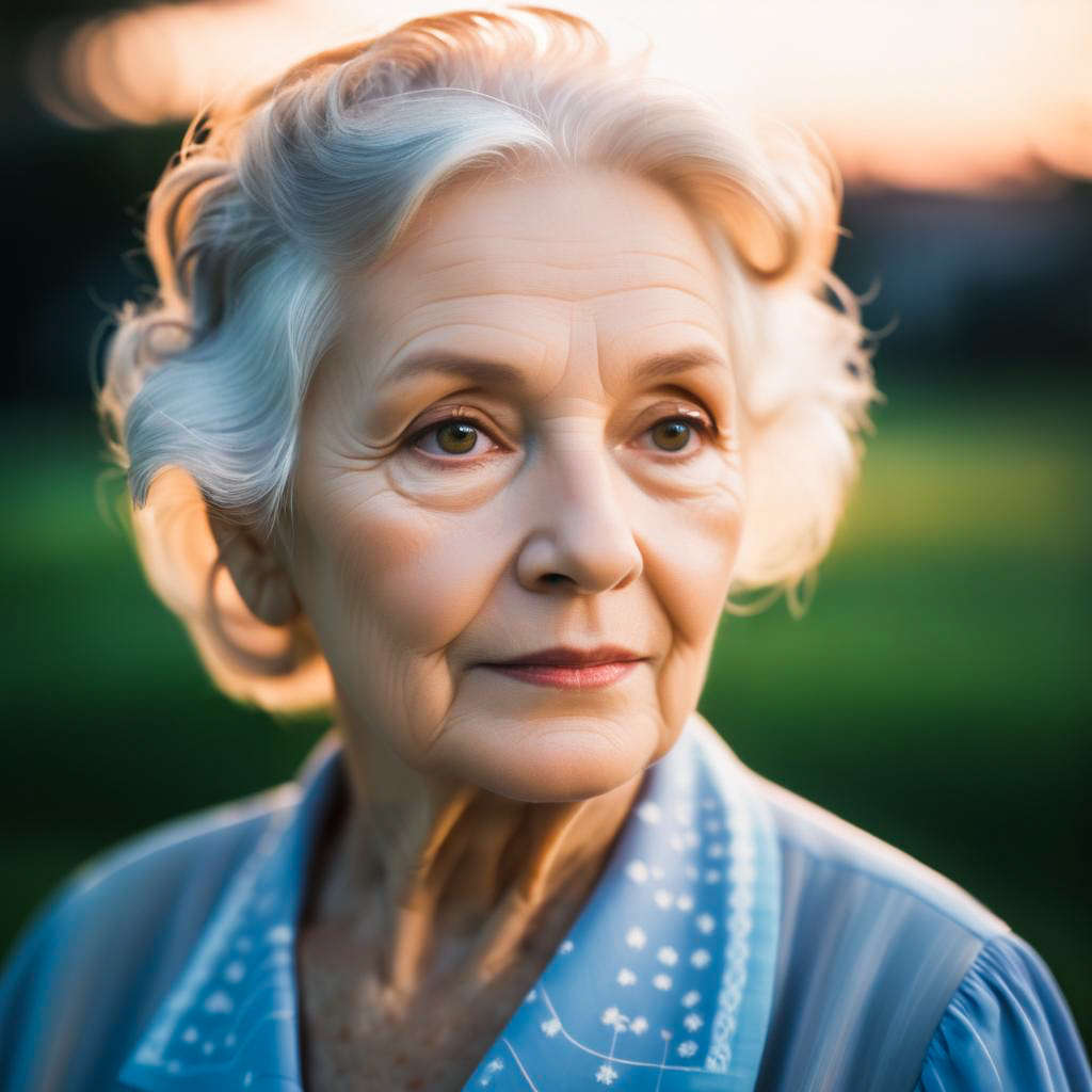 Elderly Woman Portrait