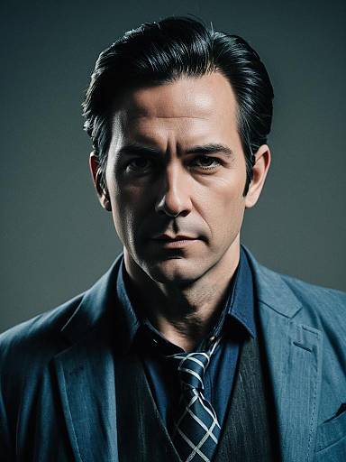 Man in Anya Forger Cosplay Photorealistic Detailed Studio Portrait