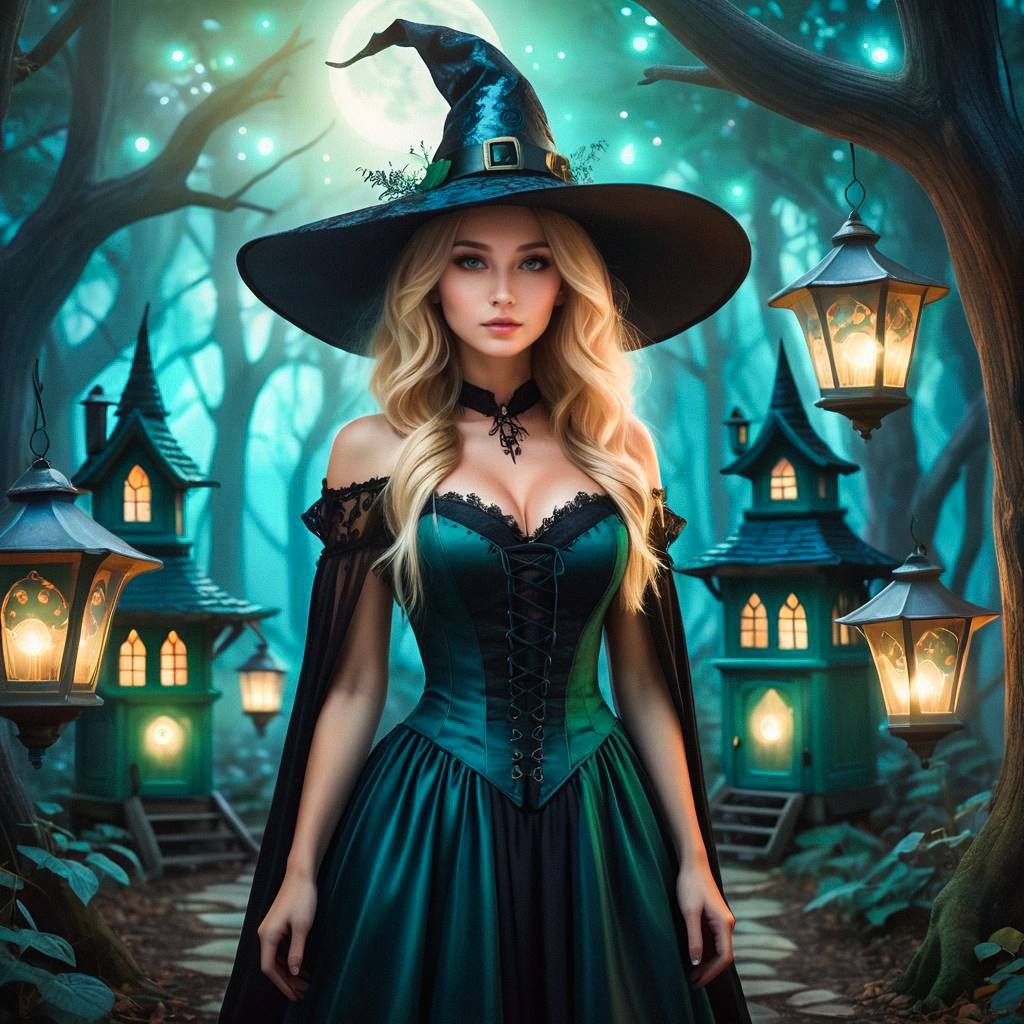 Witch in Enchanted Forest