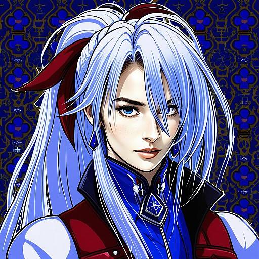 Alisaie Leveilleur Anime Style Digital Portrait