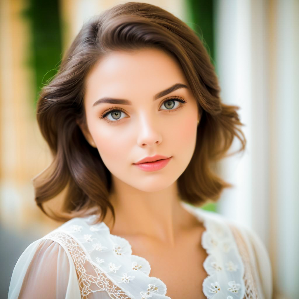 Stunning Portrait of a Young Woman