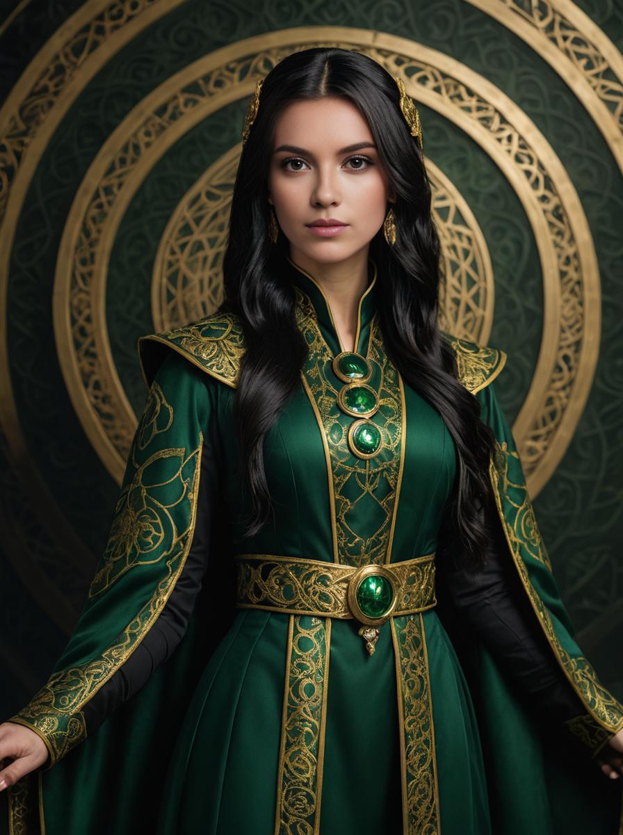 Woman in Baron Mordo Costume