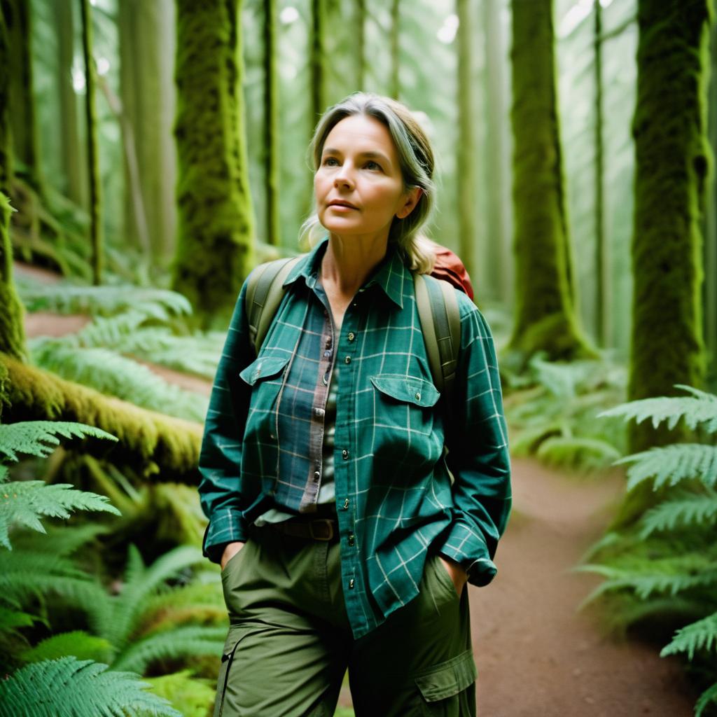 Woman in Forest