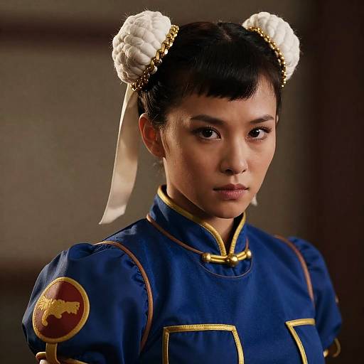 Chun-Li Cosplay Portrait Inspired by Street Fighter