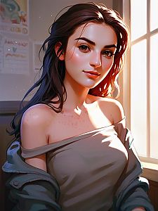 Young Woman in Soft Light