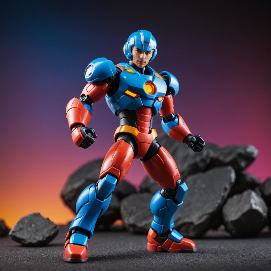 Heroic Rockman Action Figure by Rickman X Studio