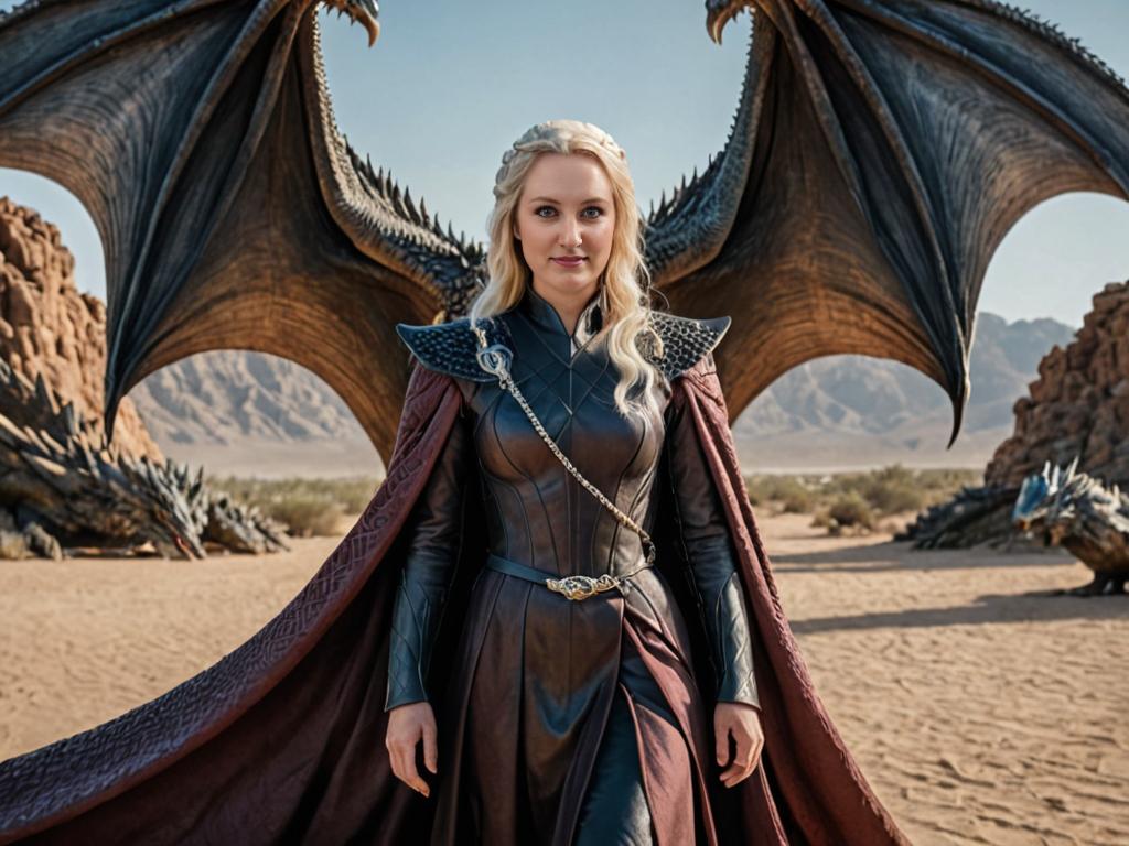 Daenerys Targaryen with Dragon