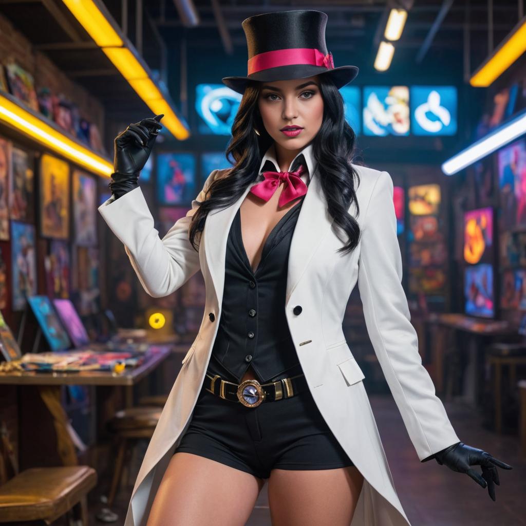 Zatanna Zatara Cosplay Art