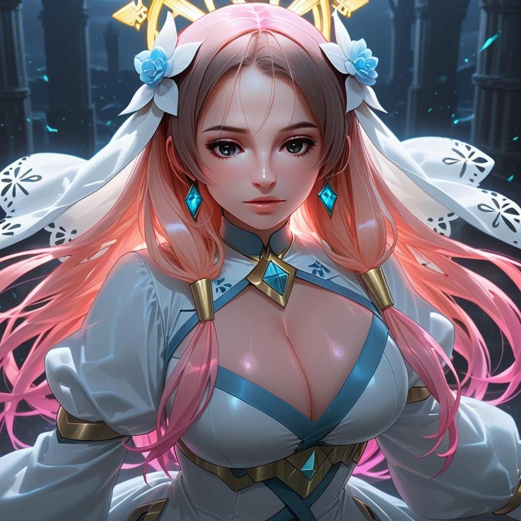 Gunnthrá from Fire Emblem in Detailed Anime Style Illustration