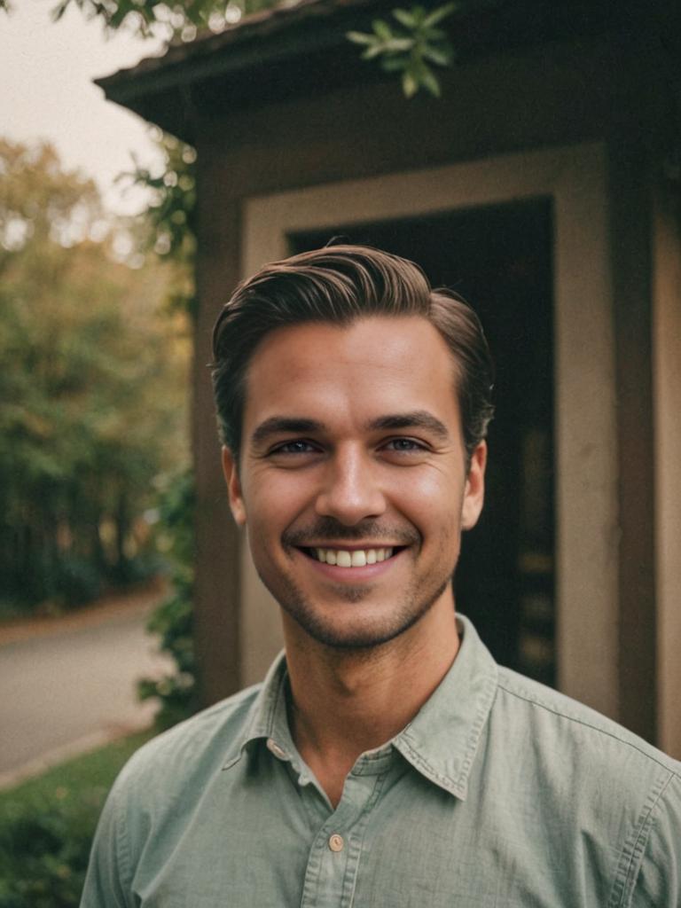 Smiling Man Portrait