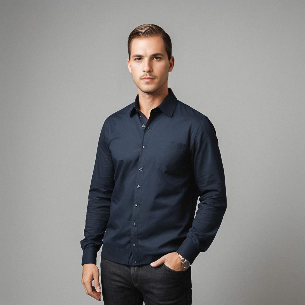 Confident Man in Stylish Outfit