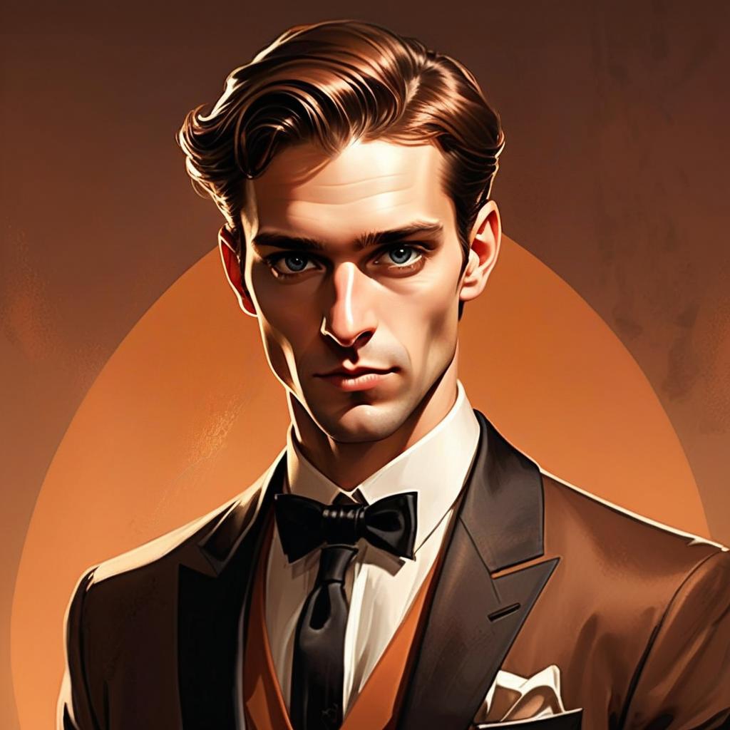Sharp Dressed Man in Formal Suit