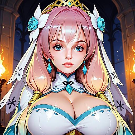 Gunnthrá Fire Emblem Digital Illustration Anime Style Portrait