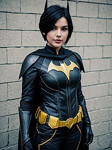 Realistic Cassandra Cain Batgirl Cosplay Costume Woman