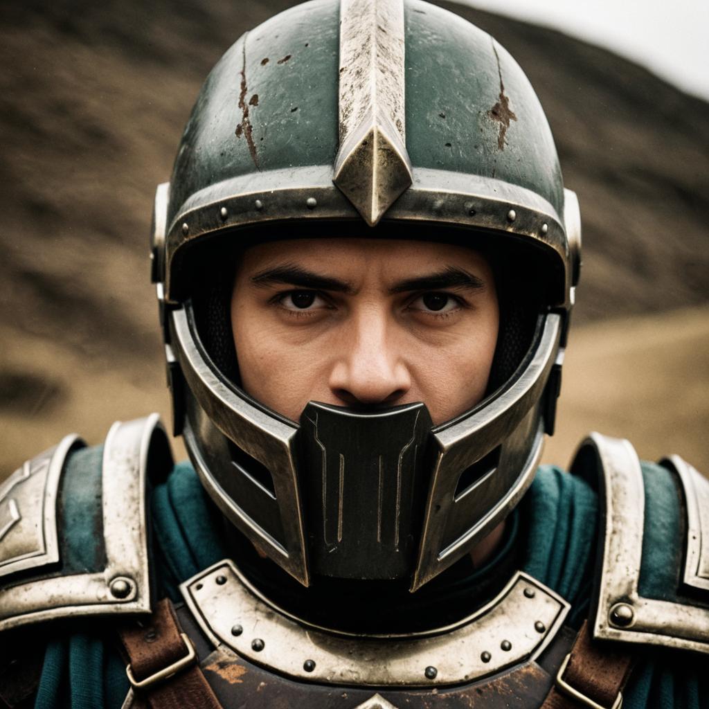 Medieval Knight in Detailed Armor Medieval Knight in Detailed Armor