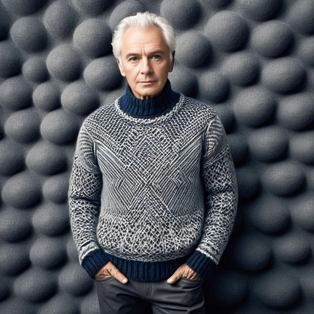 Distinguished Man in Stylish Sweater