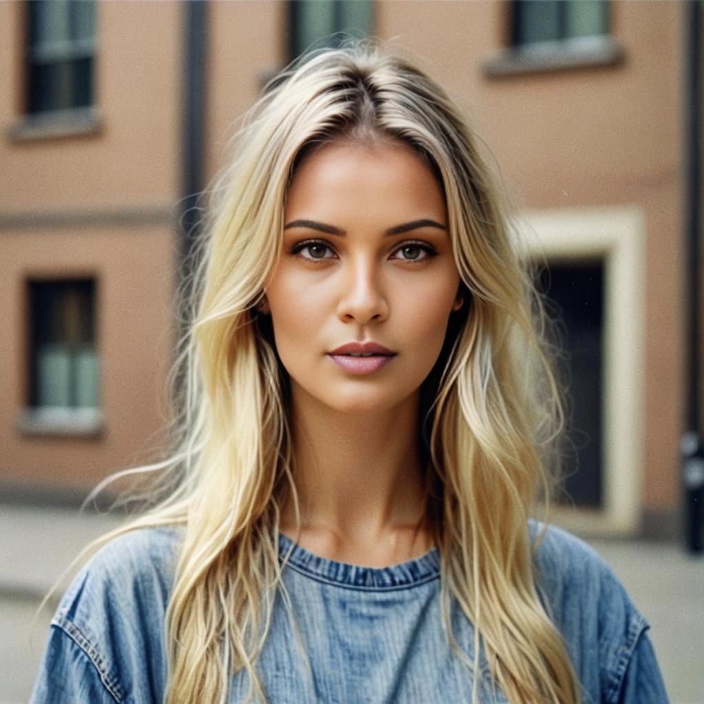 Confident Woman Portrait in Urban Setting