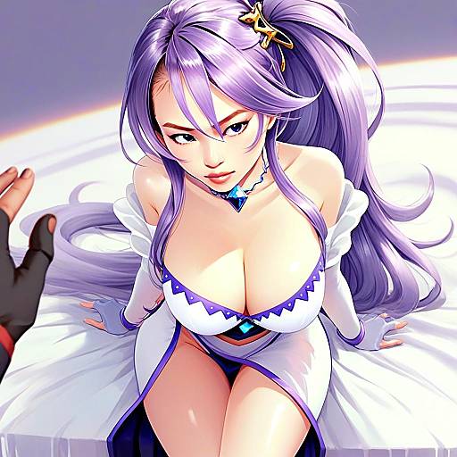 Ishtar Fire Emblem Anime Style Woman Digital Illustration