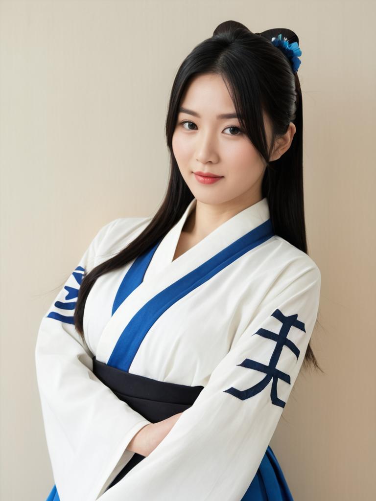Realistic Woman Cosplay Wearing Seong Mi-na Costume