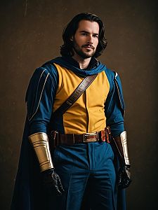 Man in Realistic Bren McGuire Cosplay Costume