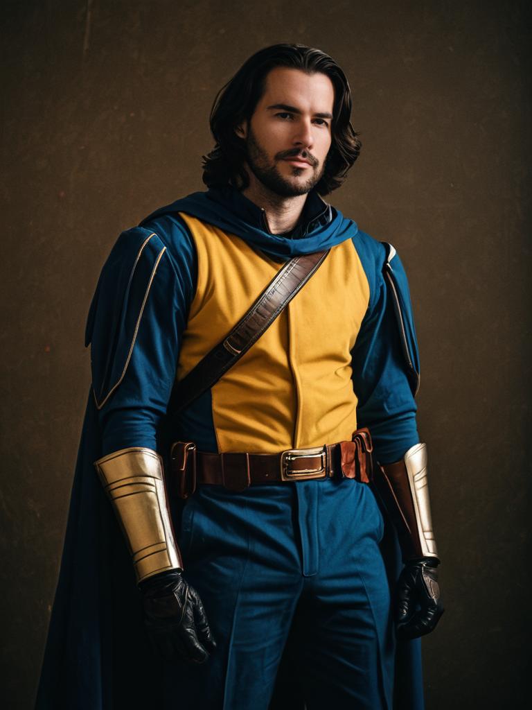 Man in Realistic Bren McGuire Cosplay Costume