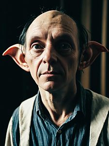 Fantasy Costume Portrait with Elongated Ears