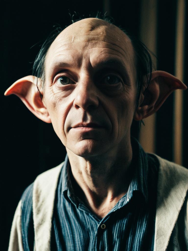 Fantasy Costume Portrait with Elongated Ears