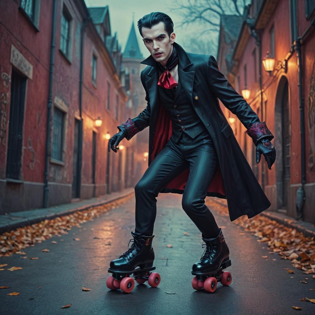 Vampire on Roller Skates