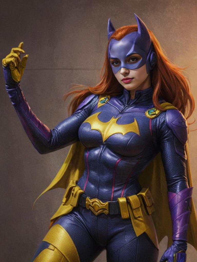 Woman Cosplaying as Batgirl (Barbara Gordon)