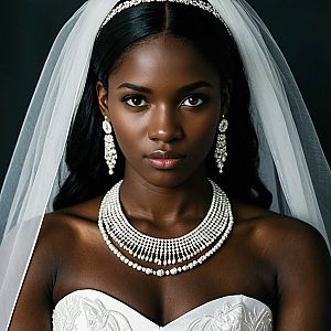 Stunning Bride in Traditional Attire