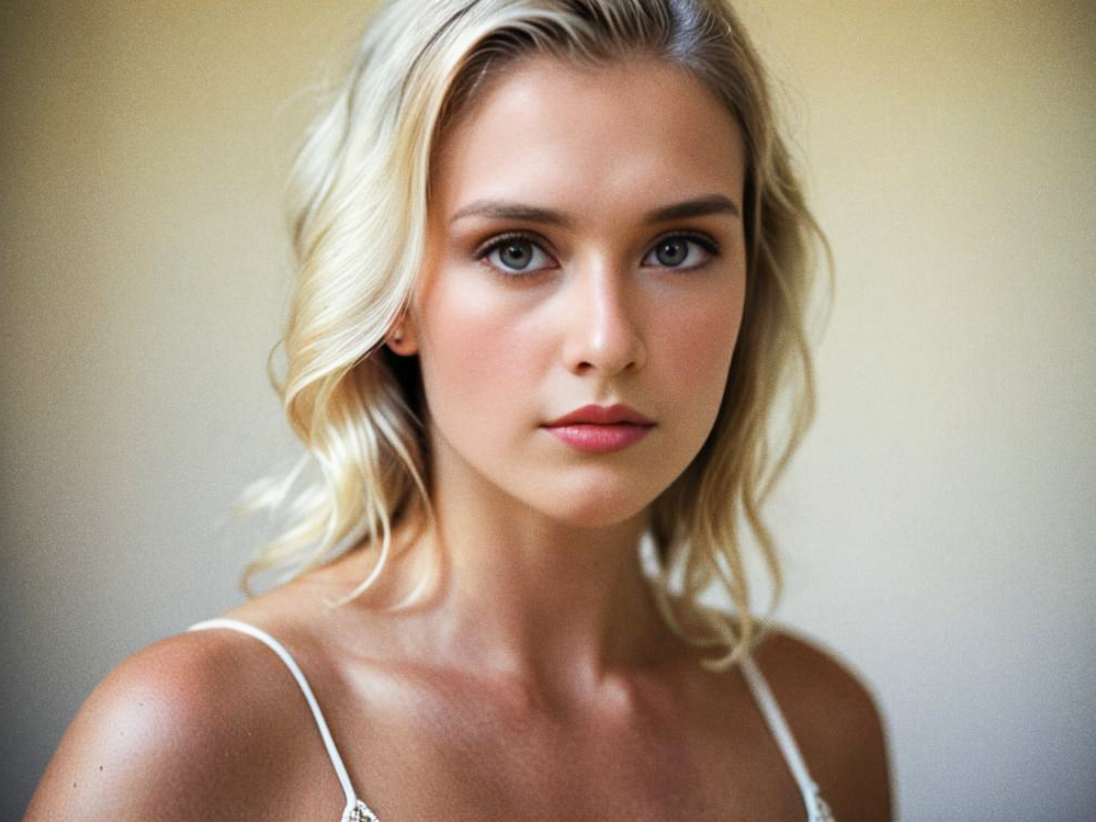 Young Woman Portrait with Natural Lighting