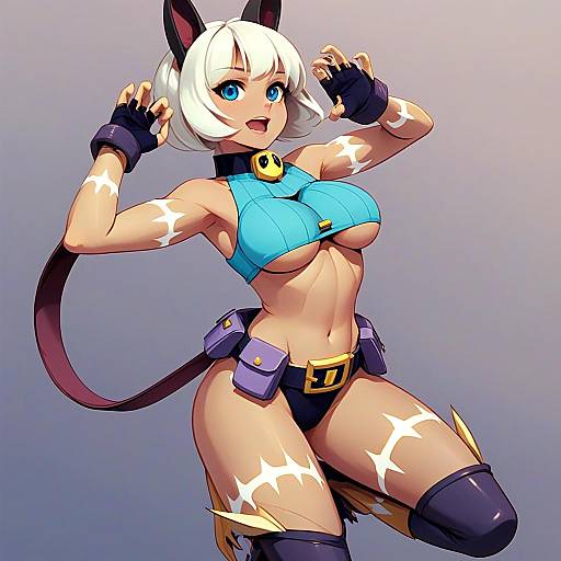 Ms. Fortune Inspired Character Illustration from Skullgirls