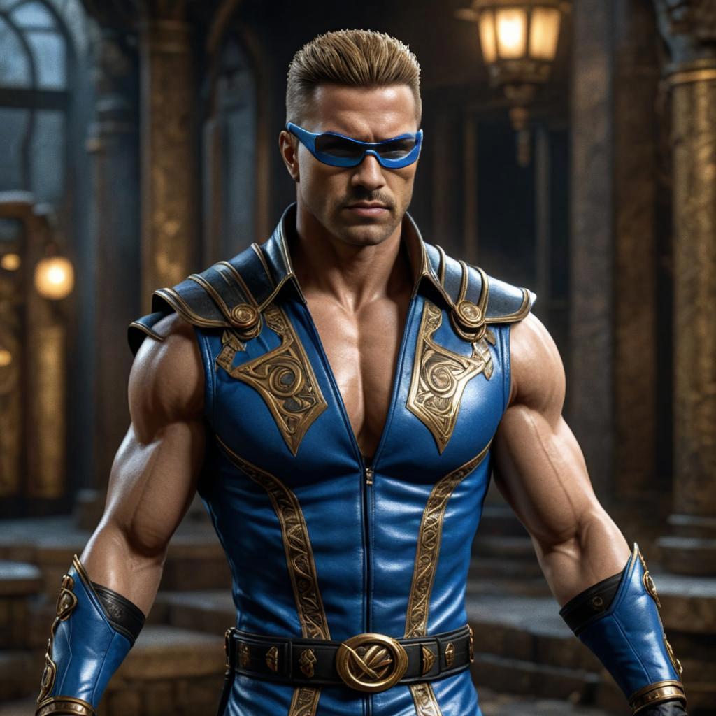 Johnny Cage Cosplay from Mortal Kombat