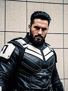 Realistic Bryan Fury Cosplay Costume - Man in Detailed Armor Outfit