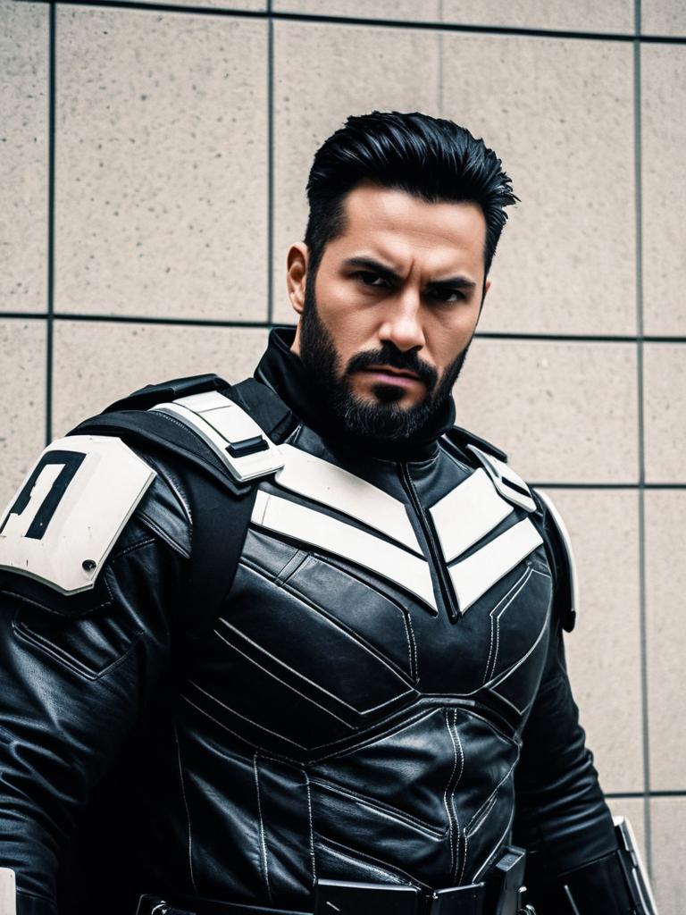 Realistic Bryan Fury Cosplay Costume - Man in Detailed Armor Outfit