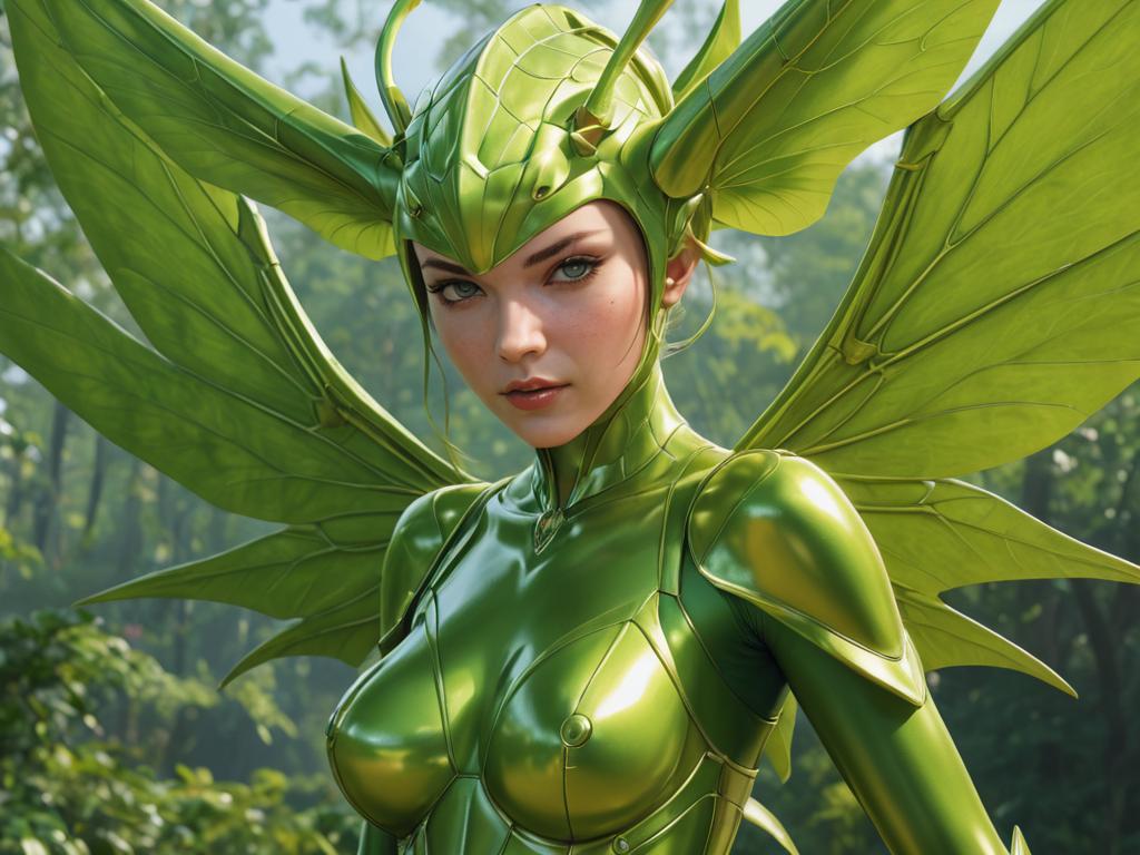 Humanized Scyther Illustration by Greg