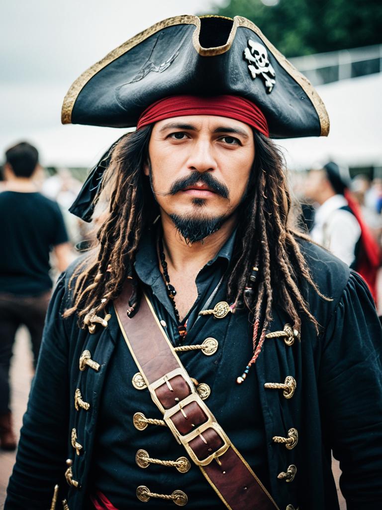 Pirate Cosplay at Festival
