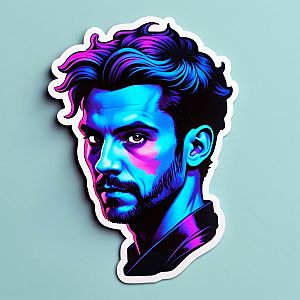 Cyberpunk Portrait with Neon Lighting