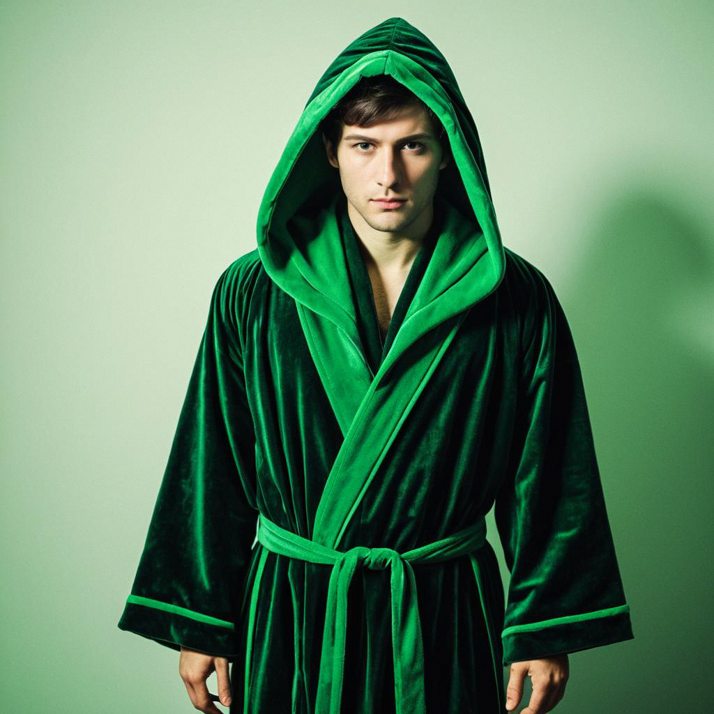 Man in Green Velvet Robe Man in Green Velvet Robe