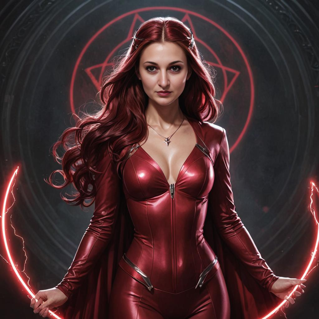 Scarlet Witch: Sinister Elegance in Magic