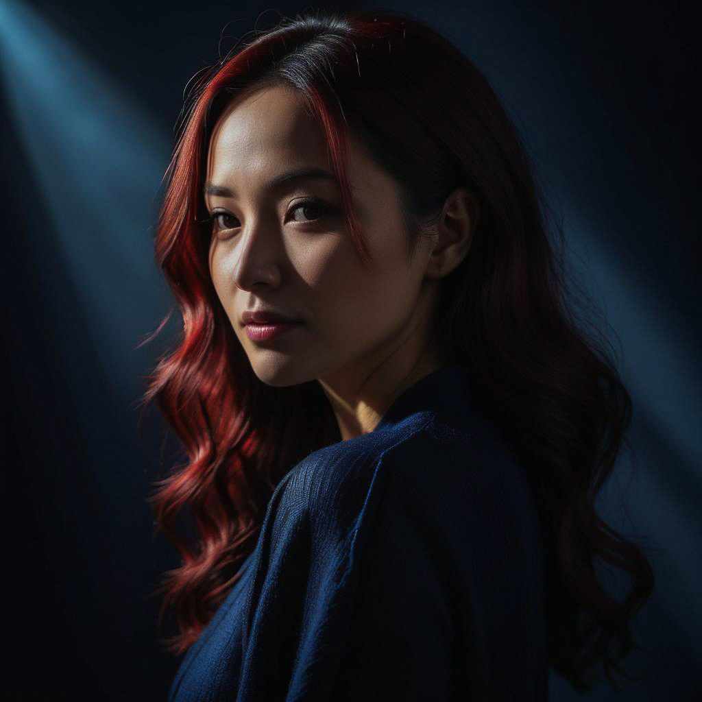 Portrait of a Woman with Red Hair Portrait of a Woman with Red Hair