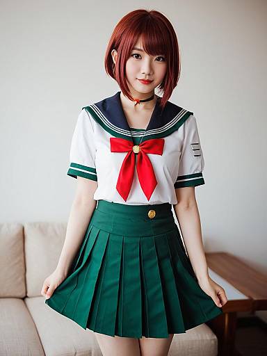 Mutsuki Kai Ni Kancolle Realistic Japan School Uniform Cosplay