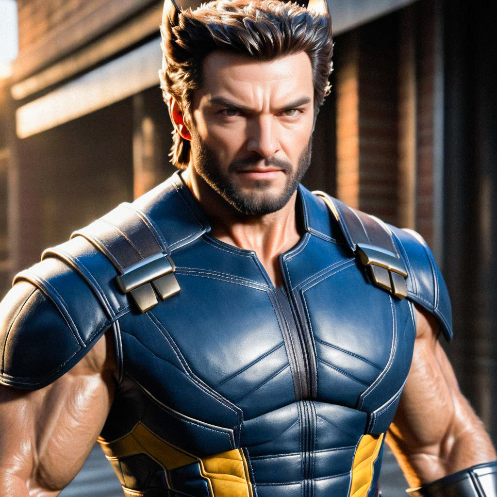 Man in Wolverine Costume - Marvel Character