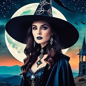 Witch Under Full Moon
