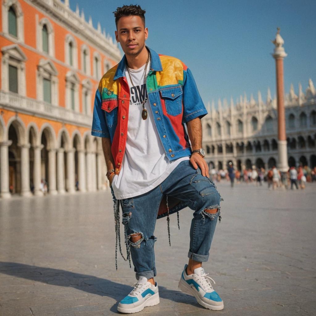 Stylish Man at Piazza San Marco