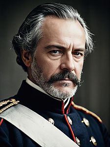 Civil War General Portrait