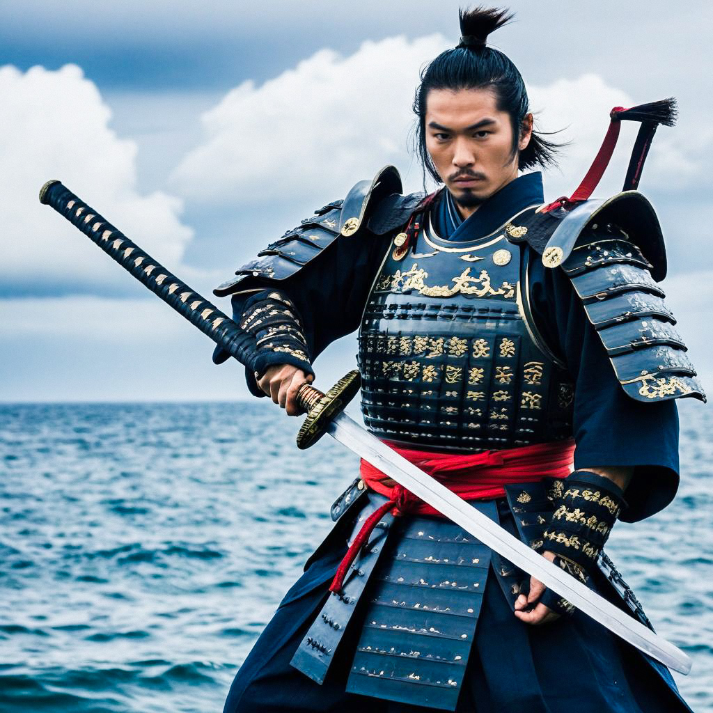 Fierce Samurai by the Sea Fierce Samurai by the Sea