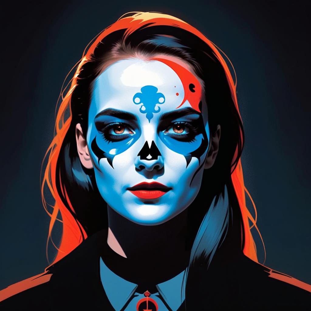 Bold Artistic Makeup Portrait Bold Artistic Makeup Portrait
