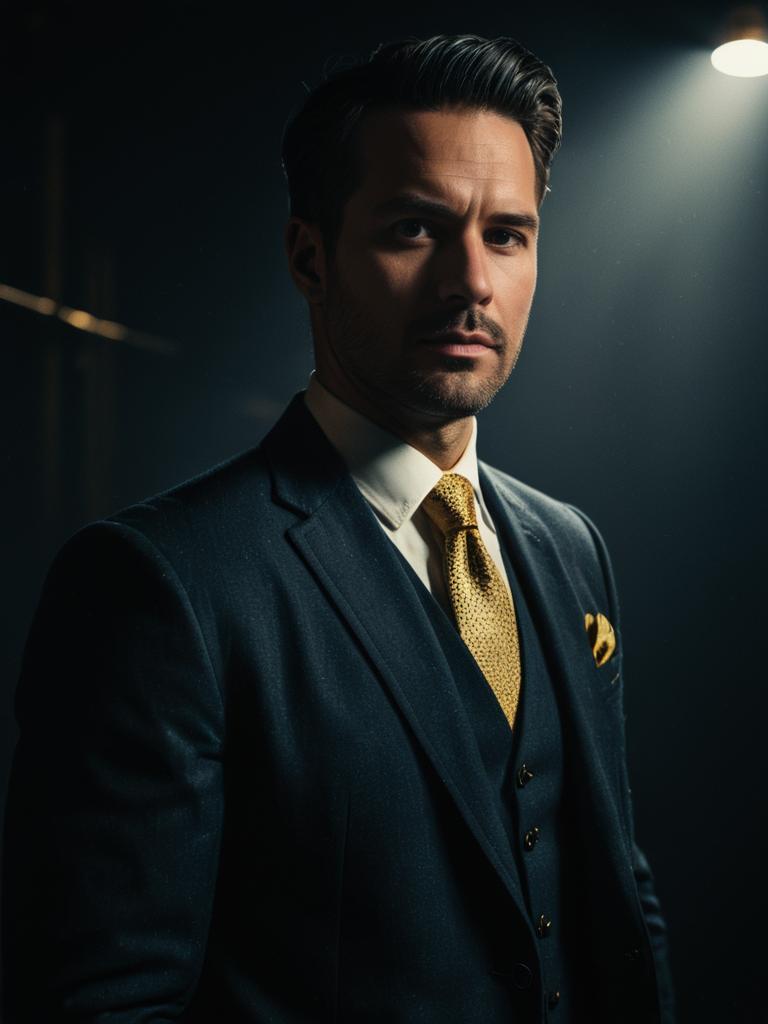 Man in Summer Professional Outfit Photorealistic Portrait Man in Summer Professional Outfit Photorealistic Portrait