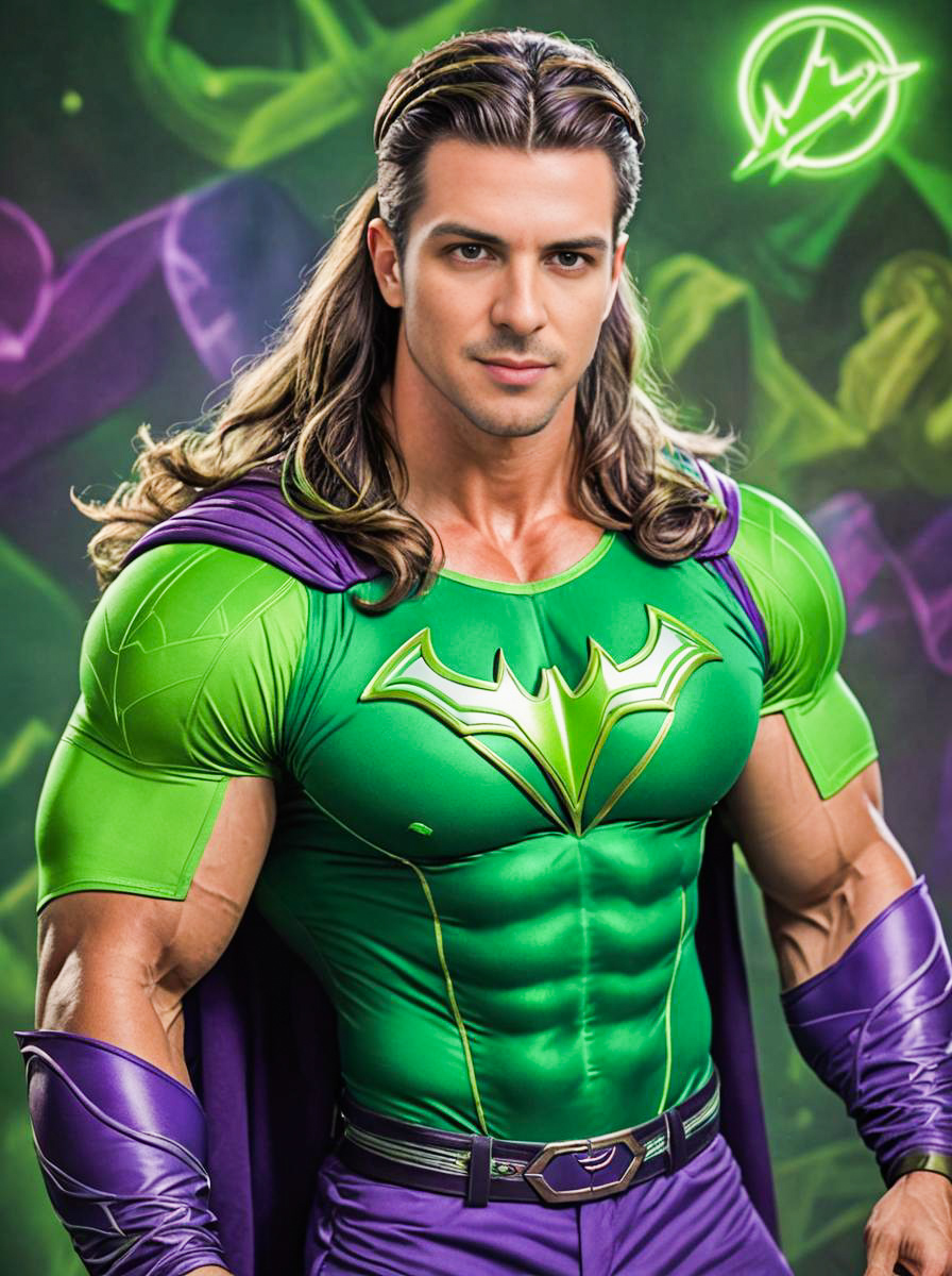 Male Model in Doc Samson Costume